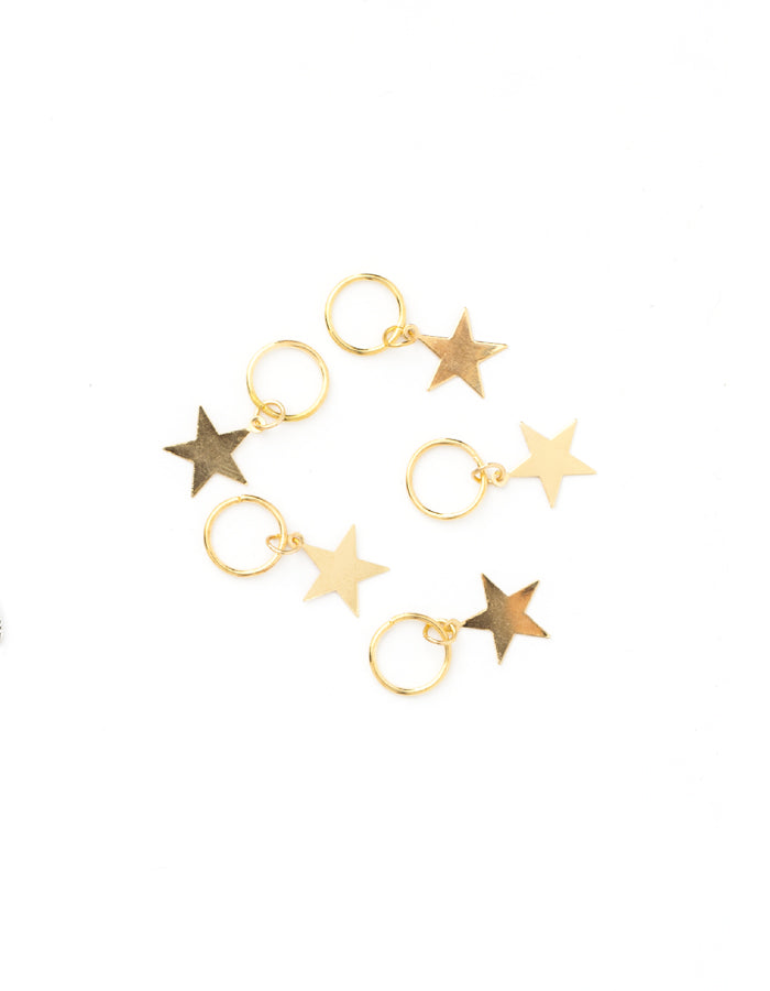 Hajékszer hajkarika medállal CSILLAG AFROline (5db)